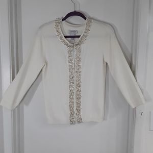 NEW w/Tags  CARMEN MARCO VALVO Sweater, Size L